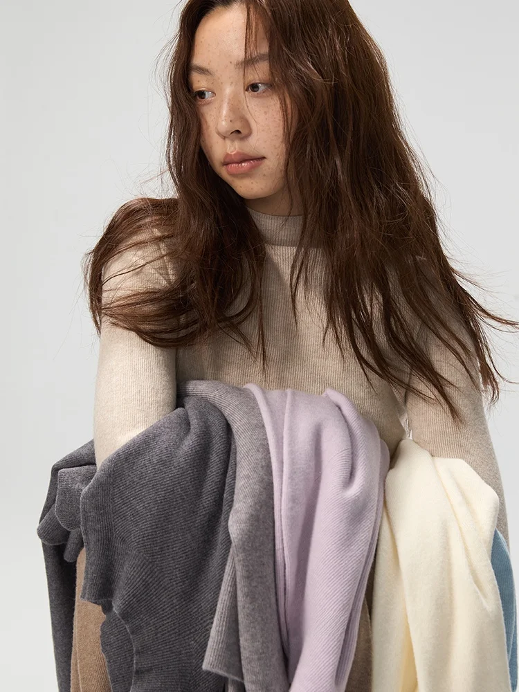 

about Passion Women's Woolen Knitted Sweater f High Collar Quali Base Layer irt Warm Top for Autumn Season