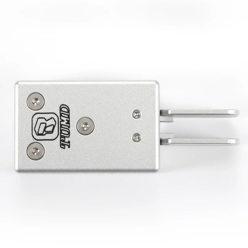 Handheld Stainless Steel CW Morse Key Portable Telegraph Key  Double Paddle