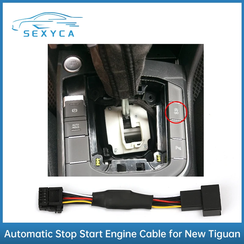 For VW Volkswagen Taos 2021-2023 Car Smart Auto Stop Canceller Automatic Stop Start Engine Eliminator Device Disable Plug Cable