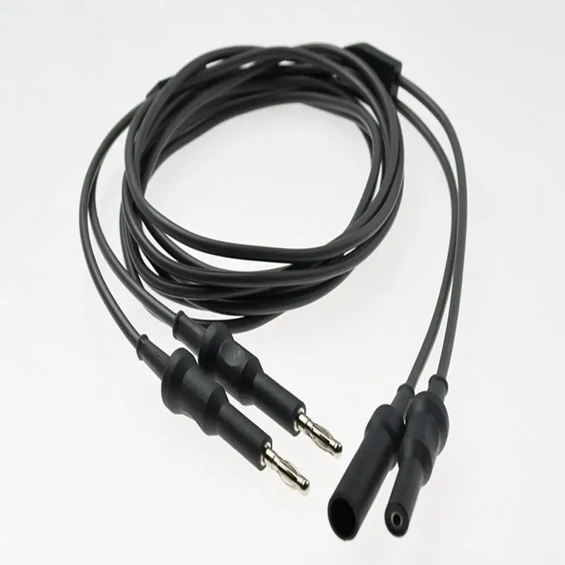 

Reusable Monopolar Connecting Cable 3mm 4mm 5mm 6.3mm 8mm Male Female Essential OR Part