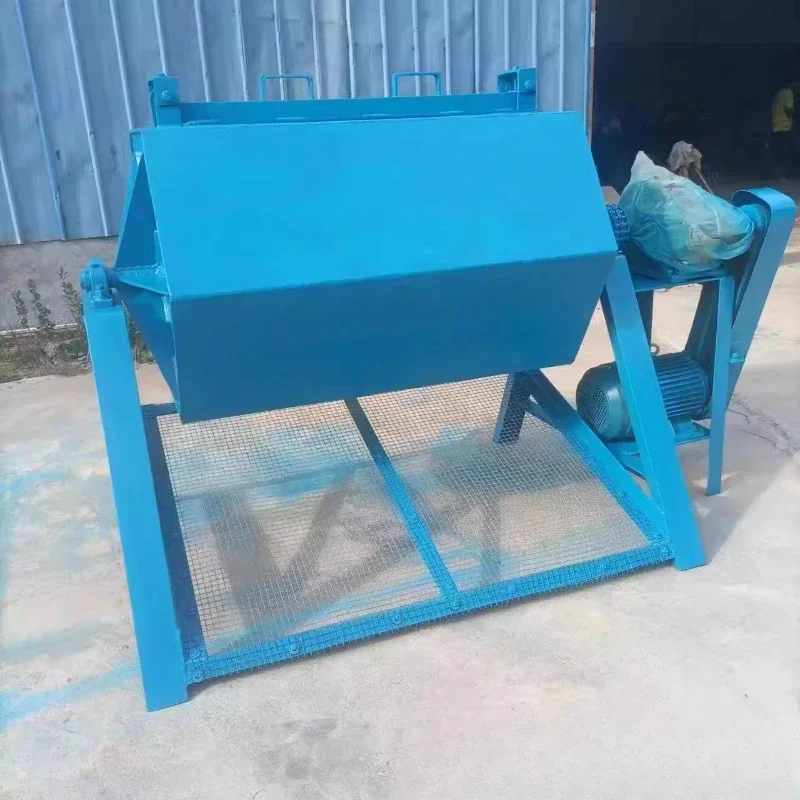 1000 liter hexagonal drum polishing machine small stainless steel lining grinding machine