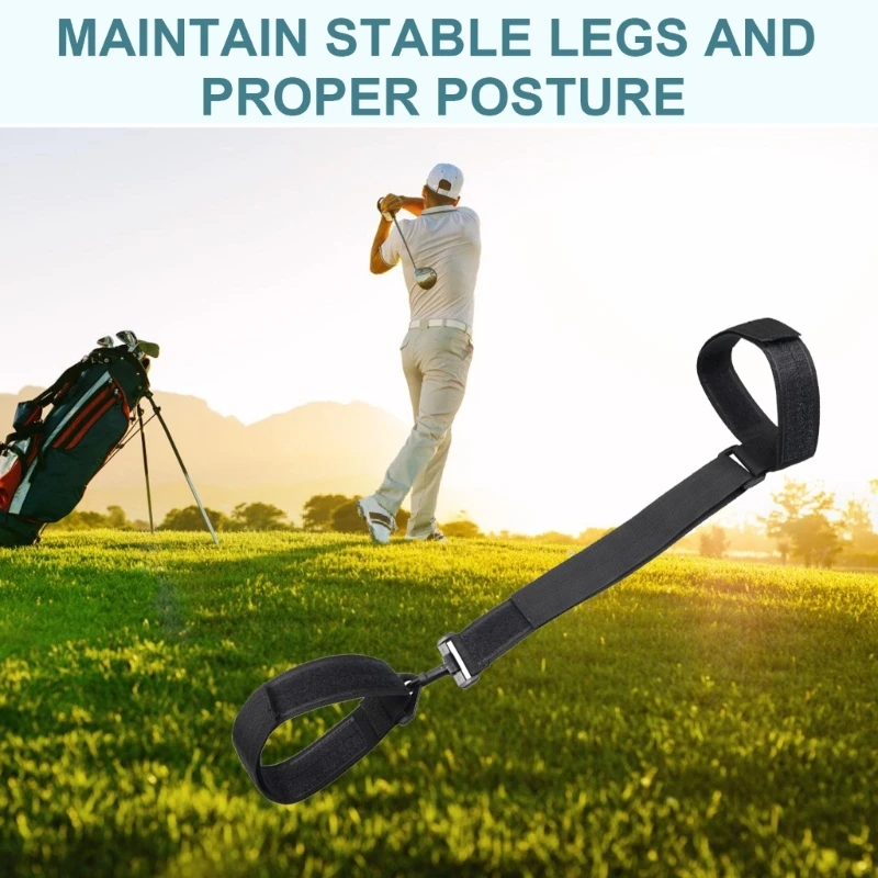 YD61 Golfs Swing Trainer Leg Correction Belt Training Aids Leg Support Orthotic Band Golfs Training Equipment for Beginners