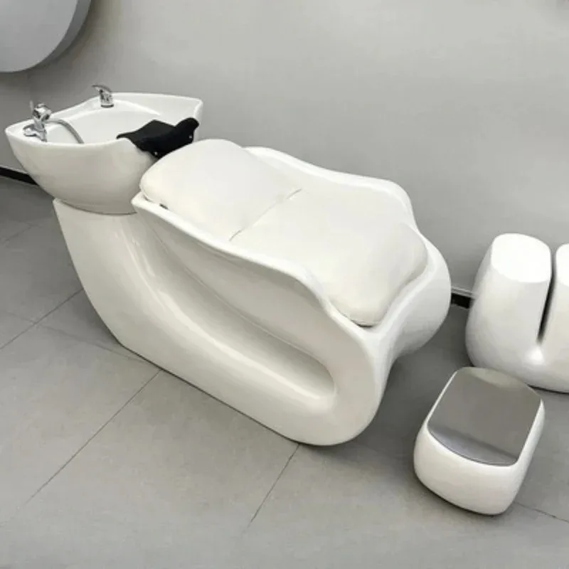 

italianate style Head Spa Shampoo cushion Chair Salon Hairstyle Chairs Beauty Treatment Women Hairdressing Professional Cadeira