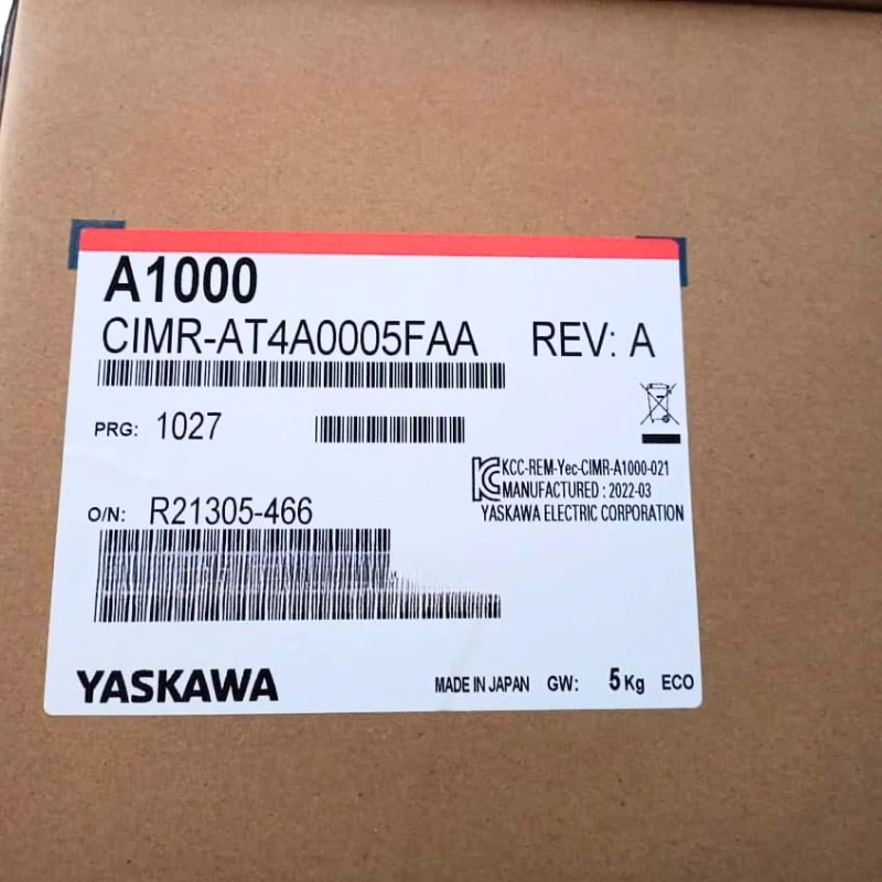 

Новый инвертор Yaskawa CIMR-AT4A0005FAA в коробке, гарантия 1 год на складе