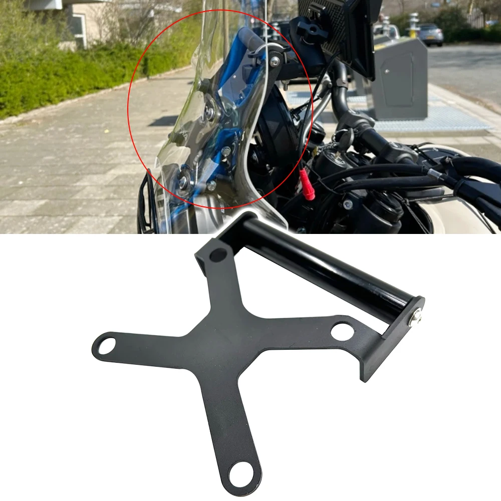 

Motorcycle Phone Holder Stand GPS Navigation Plate Bracket For Himalayan 450 2024 2025 himalayan450 Accessories