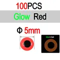 5mm 100pcs Red