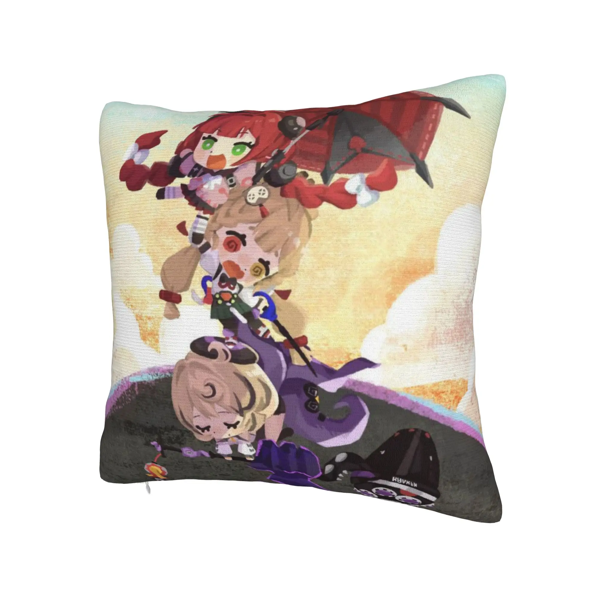 Decorative Pillowcases Zenless Zone Zero Accessories Car  Throw Pillow Case Cover Square Multi-Size
