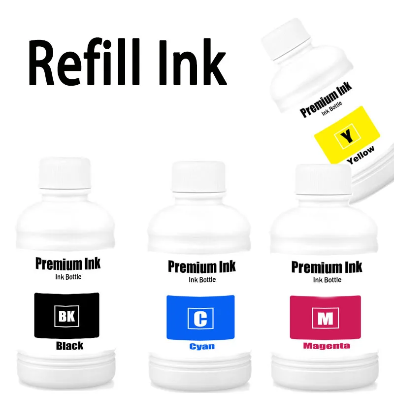 250ml Dye Ink For Epson I3200 XP600 L210 L392 L800 L805 L1300 L1800 P50 XP320 PX660 PX700W 1390 1400 1410 1500W Printer Ink