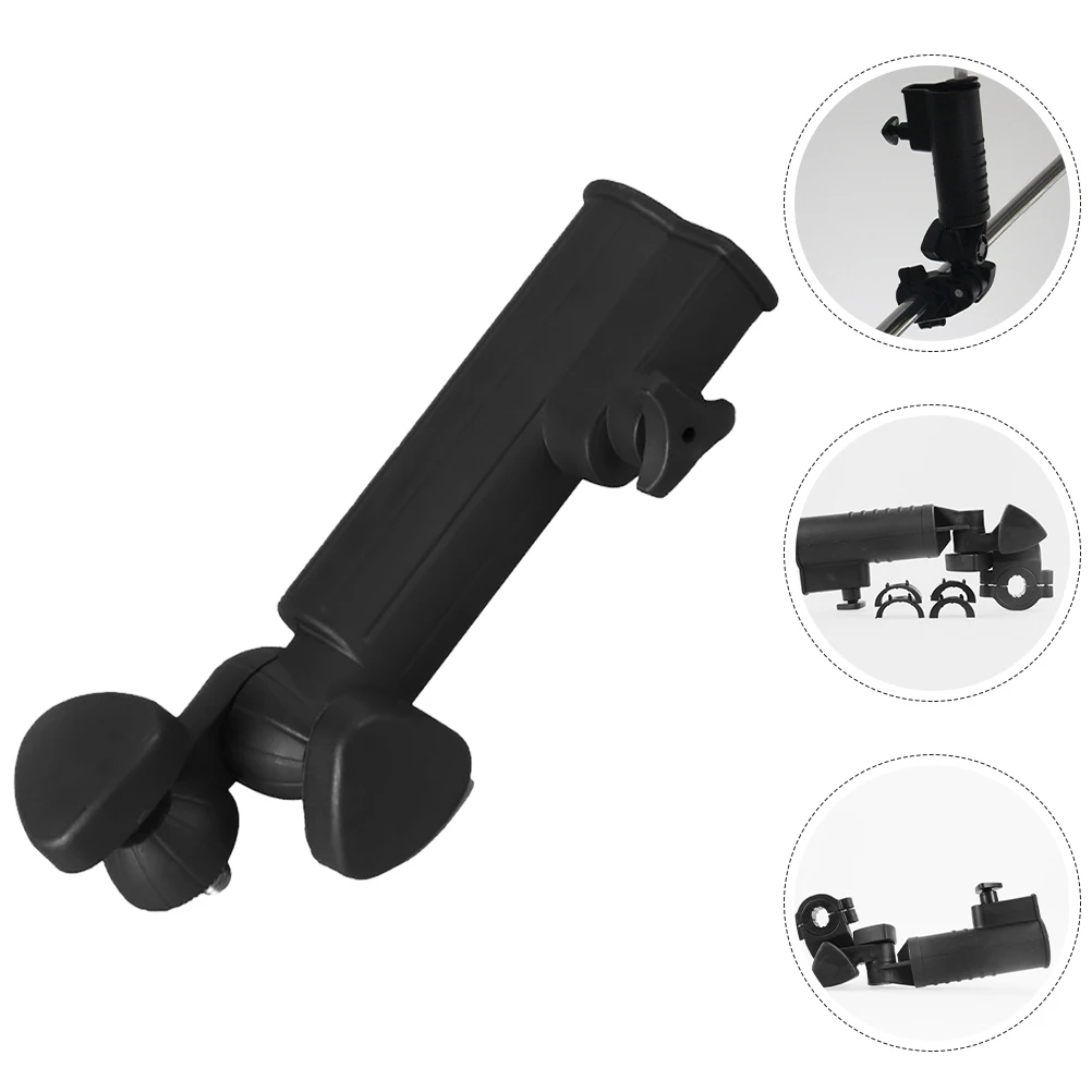 

Adjustable Clip For Golf Push Cart Trolley Wagon Chair Stroller Bicycle Windproof Durable Lightweight Umbrella Holder Golf