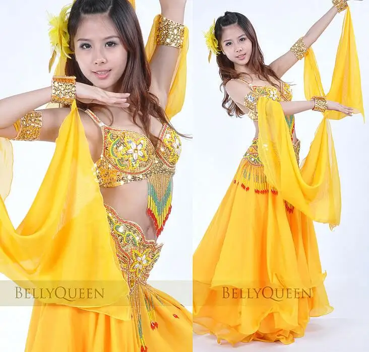 1 pçs/lote Belly Dance Costume Acessórios Braço Mangas Pulso Ajustável Chiffon Manga Lantejoulas Braçadeiras cor doce