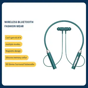 Fone Bluetooth Earphones Wireless Headphones Magnetic Sport Neckband Neck hanging TWS Earbuds Wireless Blutooth Headset with mic