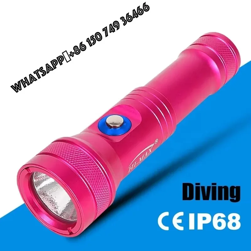 Hi-Max HD01 1300 Lumen LED Waterproof Diving Torch Light 5 Mode Underwater Dive Torch Consumer Electronics