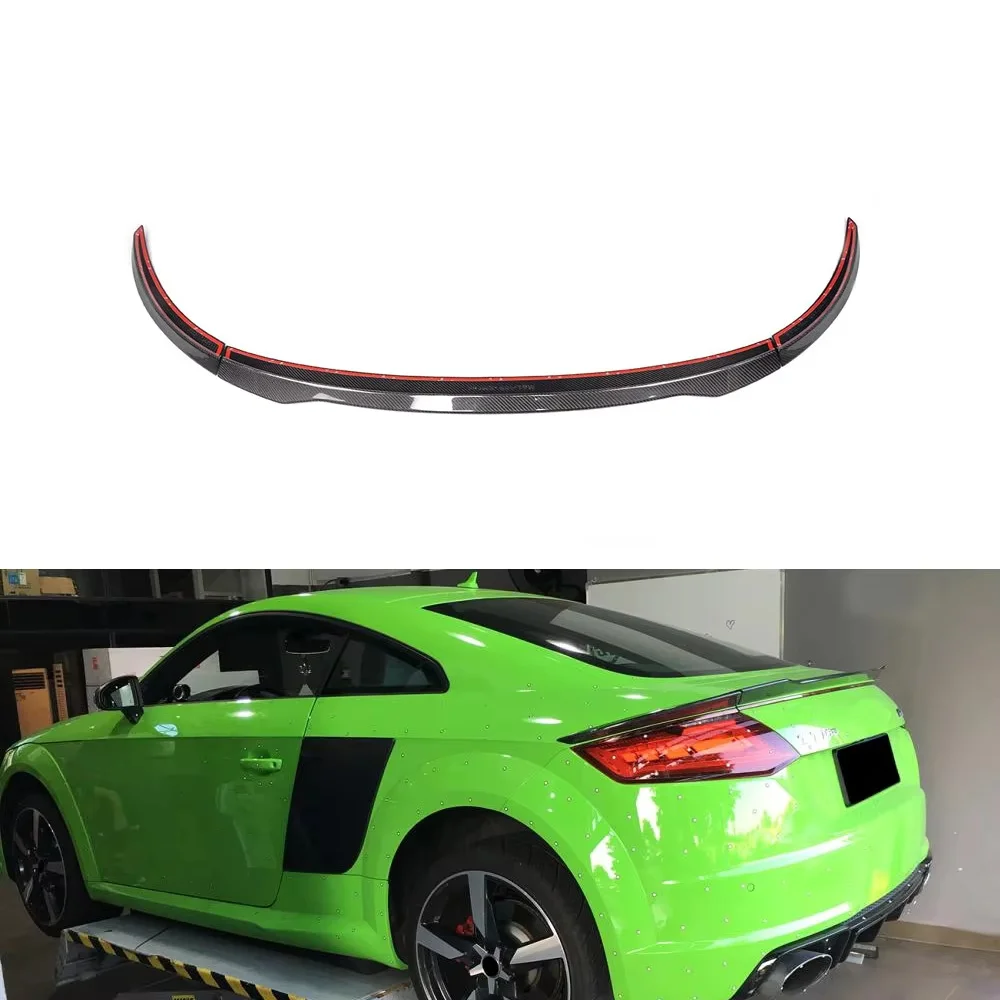 

Carbon Fiber Rear Spoiler Wing for Audi TT MK3 Type 8S TTS TTRS TT SLINE 2-Door 2015-2017