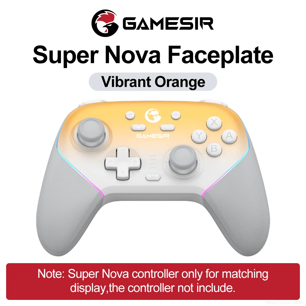 GameSir Gamepad Magnetische Frontplaat voor Super Nova Controle Personaliseerbare Front Case Top Cover Multicolor Shell Gaming Accessoires