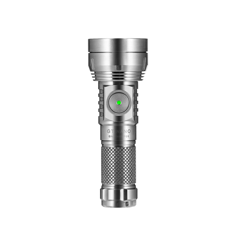 Lumintop GT NANO V3.0 Titanium flashlight with 10280 battery Long-range flashlight 400 meters 700 lumens mini powerful torch