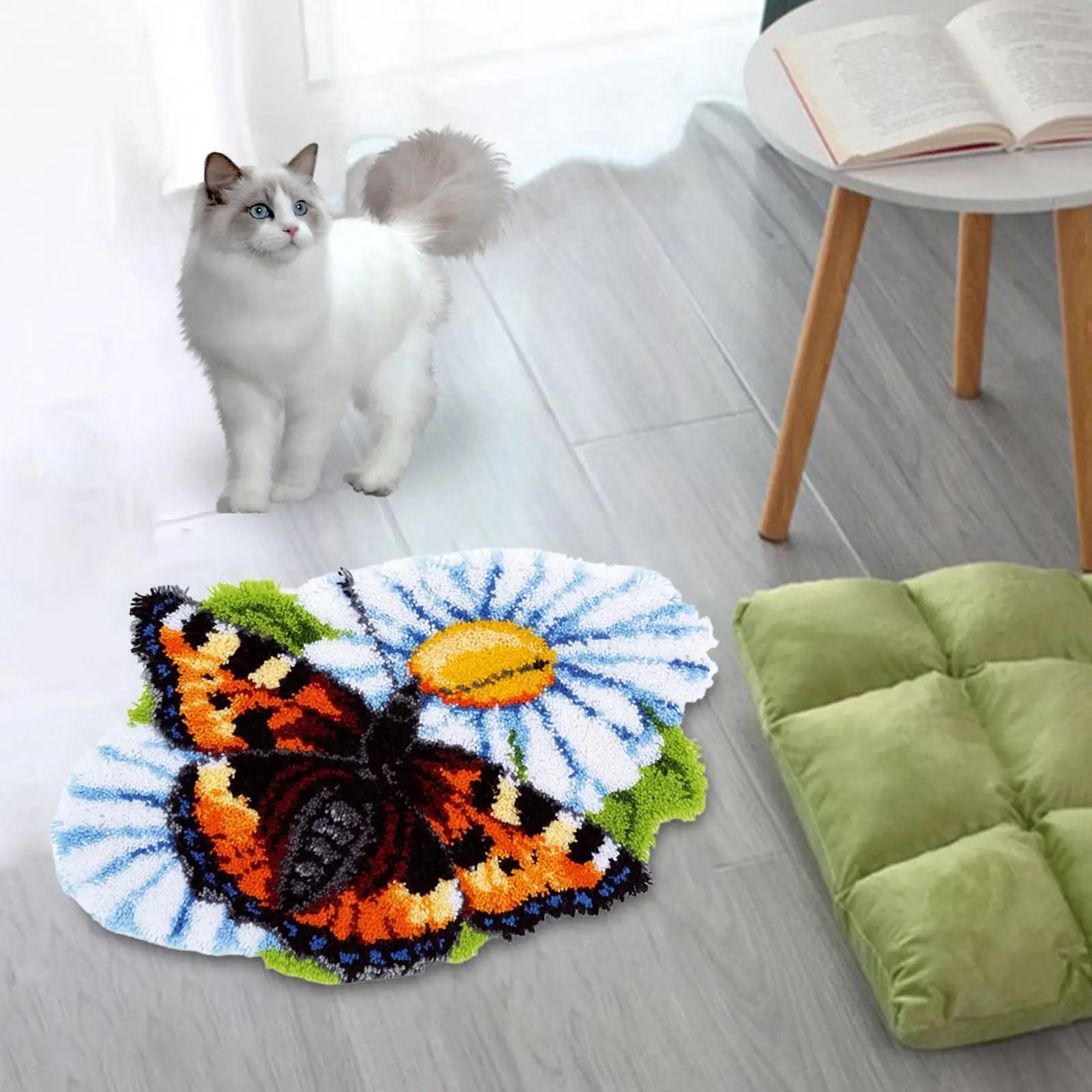 3D zestawy do dywaników z haftem puchowym szydełkowania haftowane rękodzieło Cross Stitch robótki na poduszkę dywan gobelin dla początkujących