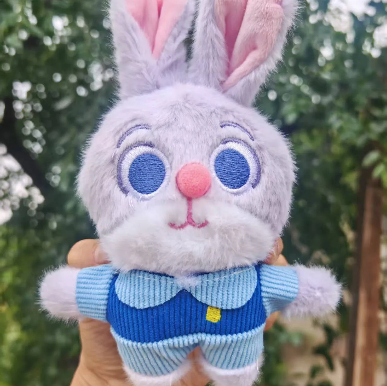 Brinquedos de Pelúcia de Cartoon Zootopia, Judy Hopps e Nick Wilde, Chaveiro, Figura de Animal de Pelúcia Pequena e Fofa para Presentes de Crianças