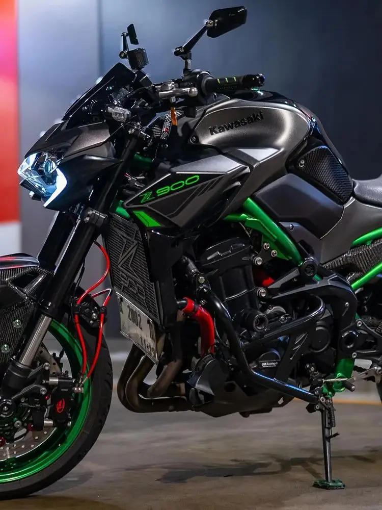 Protecteur de moteur para moto GBRacing pour kawasaki z900 2017-2025, couvercle de protection du moteur de moto, couvercle d'embrayage du moteur