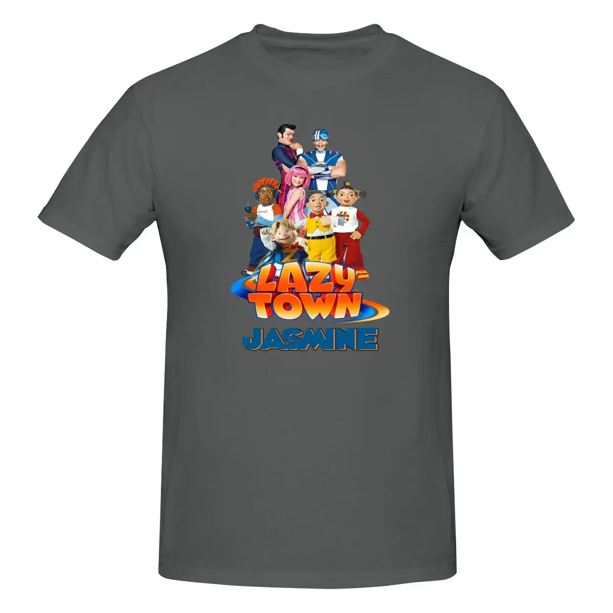 Lazy Town Stephanie Sportacus Shirt T-shirt Tee Top Retro Classic Streetwear