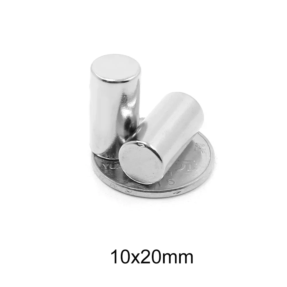 10x20 Super Powerful Strong Magnetic Magnets Thick Permanent Neodymium Magnets 10x20mm Round Magnet 10*20