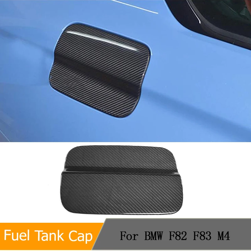 

Carbon Fiber Car Exterior Oil Fuel Tank Cap Cover for BMW F82 F83 M4 Coupe Convertible 2-Door 2014-2017 Tank Cap Trim Decoration