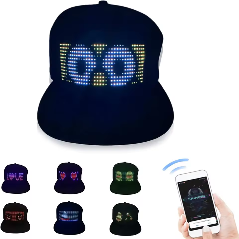 1. LED 모자 스..