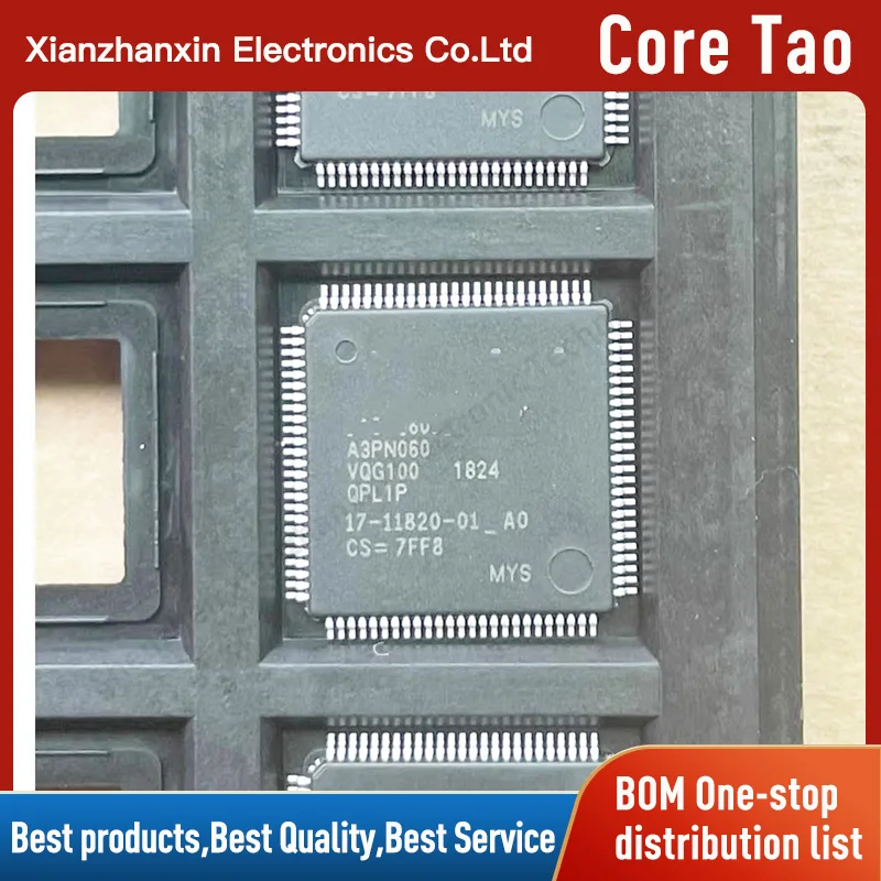 1PCS/LOT A3PN060-VQG100 A3PN060 QFP100 Editable logic chips in stock
