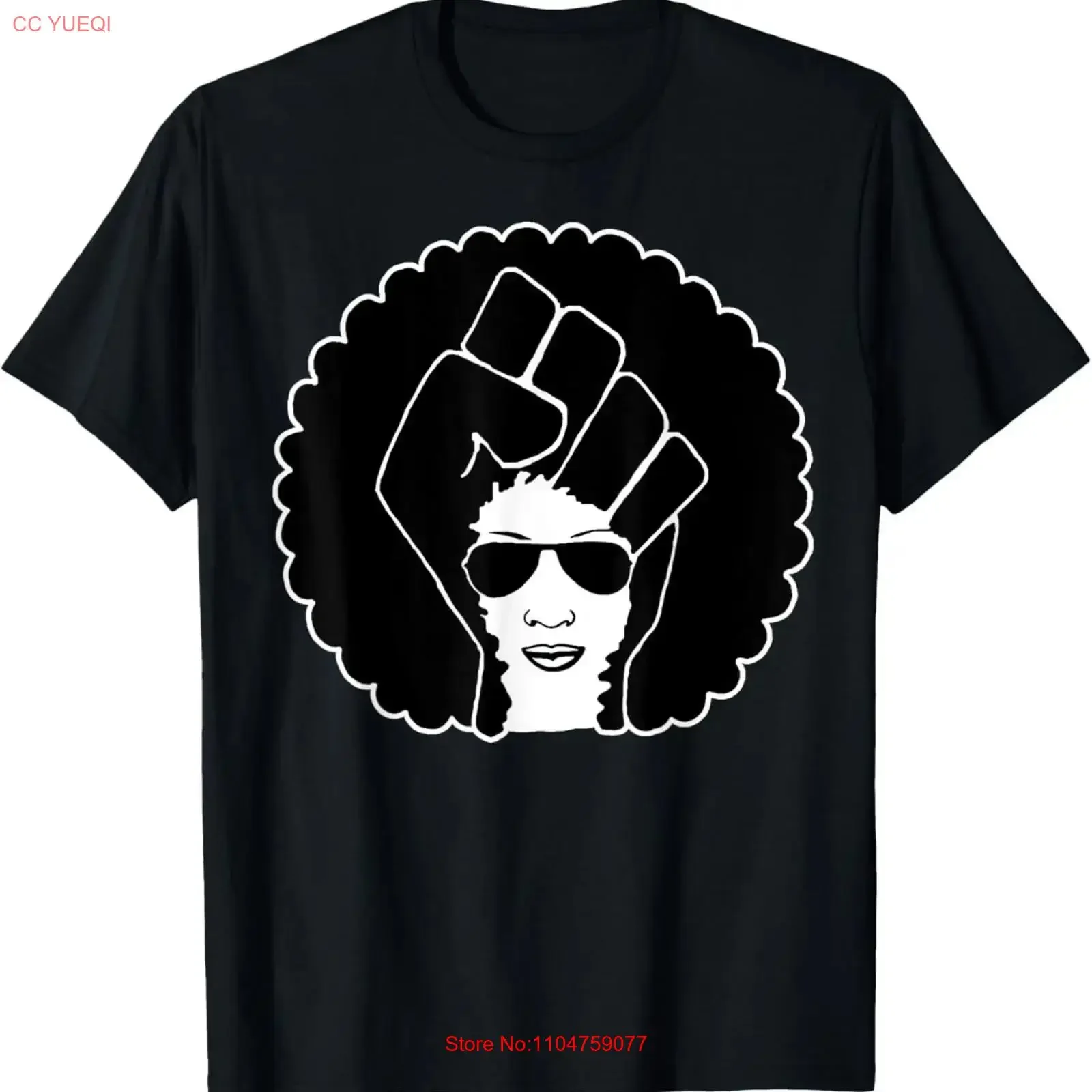 T-shirt OG Miss Black Pride Strength Unity vintage délavé polyvalent homme streetwear décontracté confortable vêtements de créateur