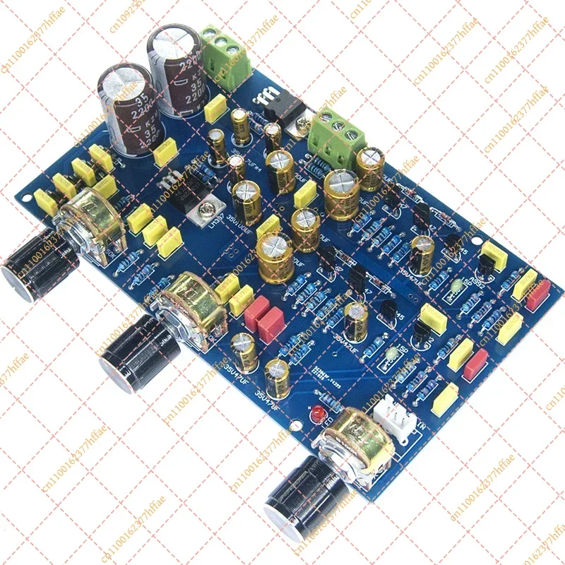 JY NvarcherSingle-ended class A imitation of the British NAD full discrete parts HIFI tone preamp board finished product