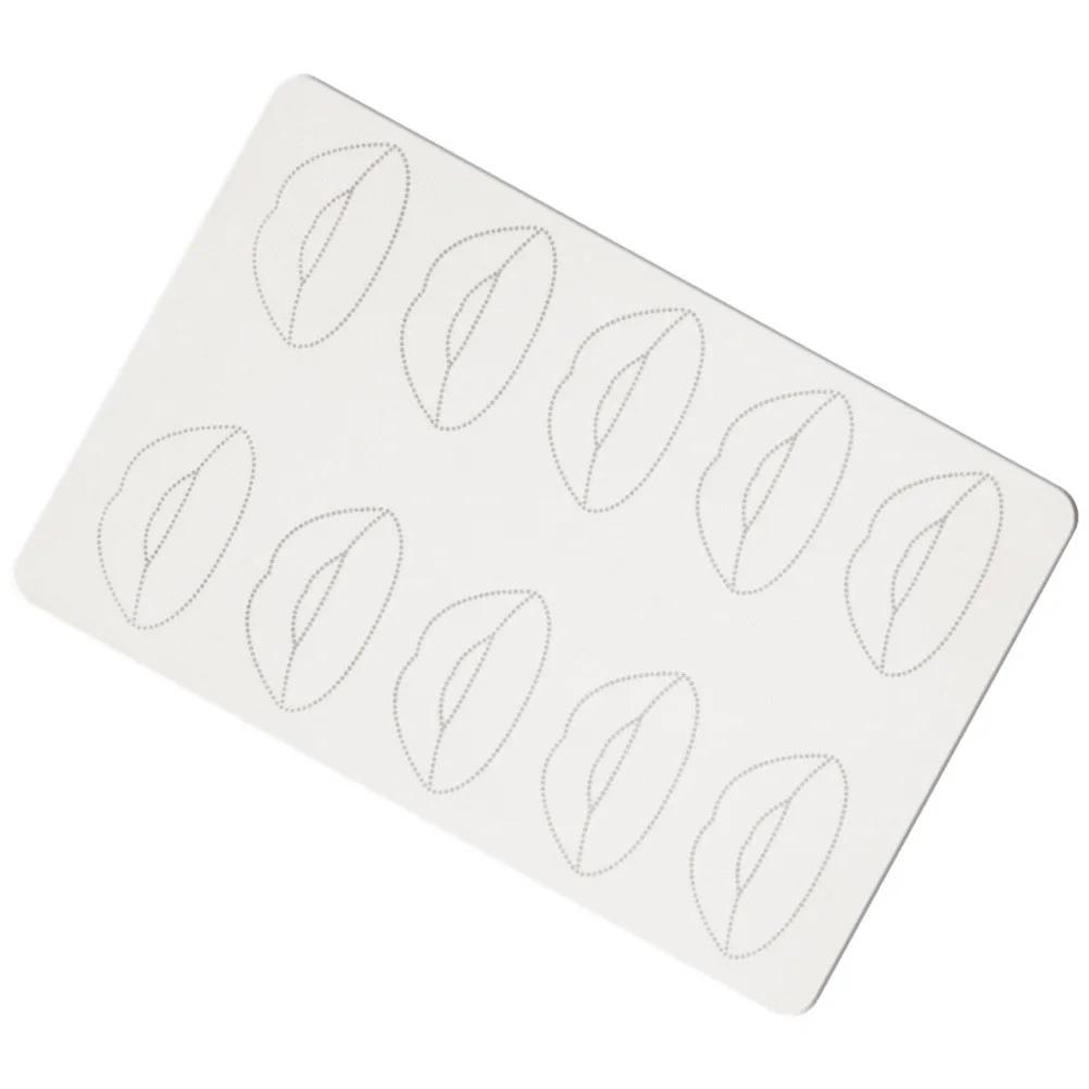 

1pc Silicone Practice Skin for Tattooing Microblading Lip Embroidered Sheets Thick Design Space Perfect for Beginners Artists