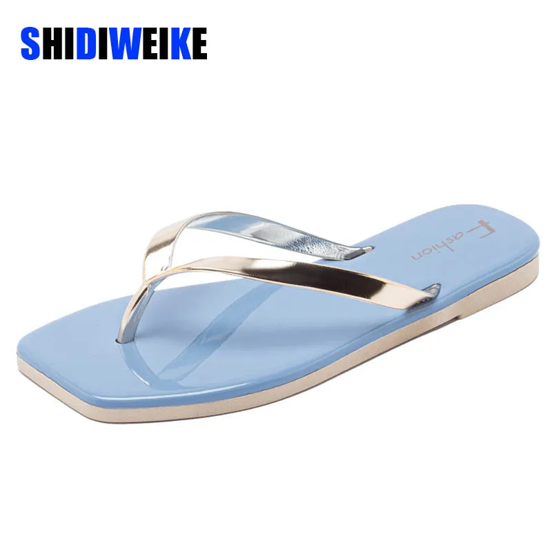 SDWK Summer flat flip-flops 36-41 casual women's outdoor fashion slippers beach holder fashion shoes woman slippers AD3501