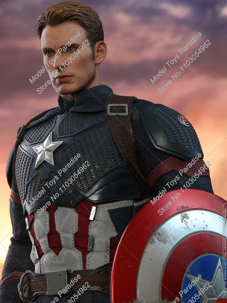 HOTTOYS HT MMS536 1/6 Men Soldier The Avengers Captain America Super Hero Full Set 12inch Action Figure Collectible Toys Gifts