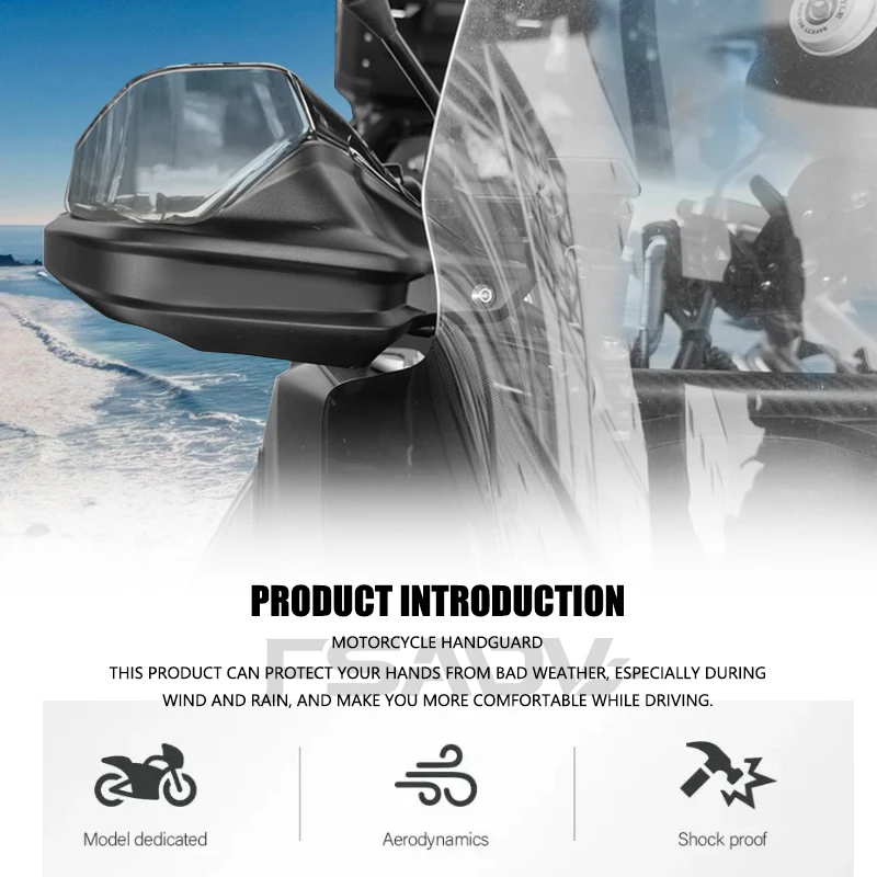 اكسسوارات الدراجات النارية Handguard درع قفازات واقية لليد حامي الزجاج الأمامي لهوندا PCX150 PCX160 PCX 150 PCX 160