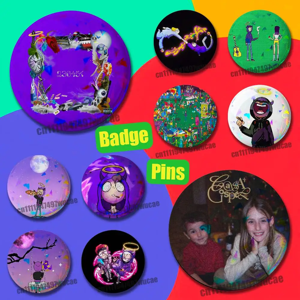 For Tha Supreme Thasup 23 6451 Badge Case Custom Pin Insignia Emblem Round 25mm Button Laser Film Cover