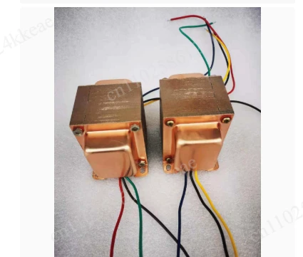 Handcrafted 10-Watt Tube Amplifier Output Transformer - 3.5K Single Ended Pure Copper Core, Vertical Mount with Protected Side