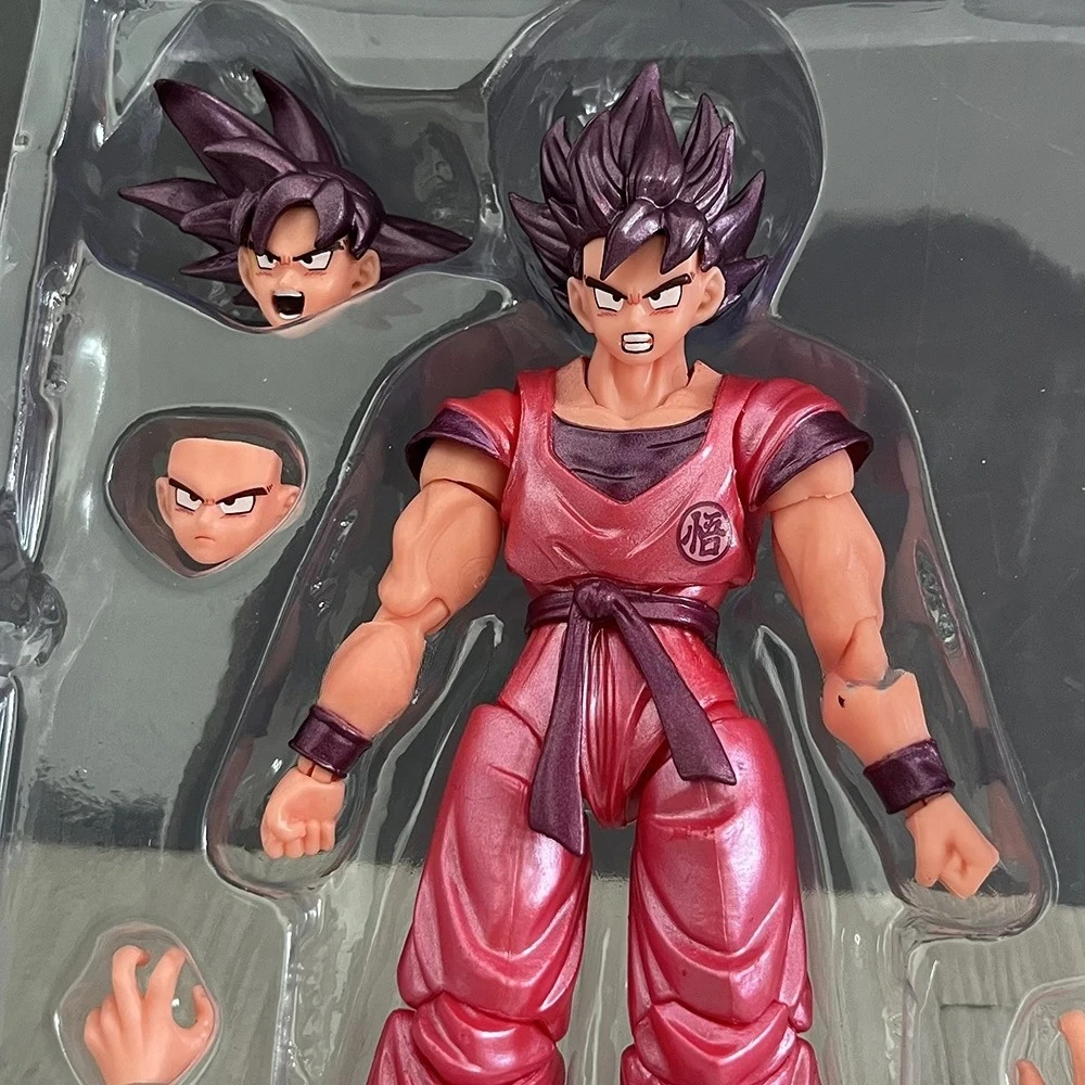 Dragon Ball Z Son Goku Kaiouken Black Wukong Actionfigur Anime S.H.Figuarts SHF Modell Sammlung Spielzeug Geschenke
