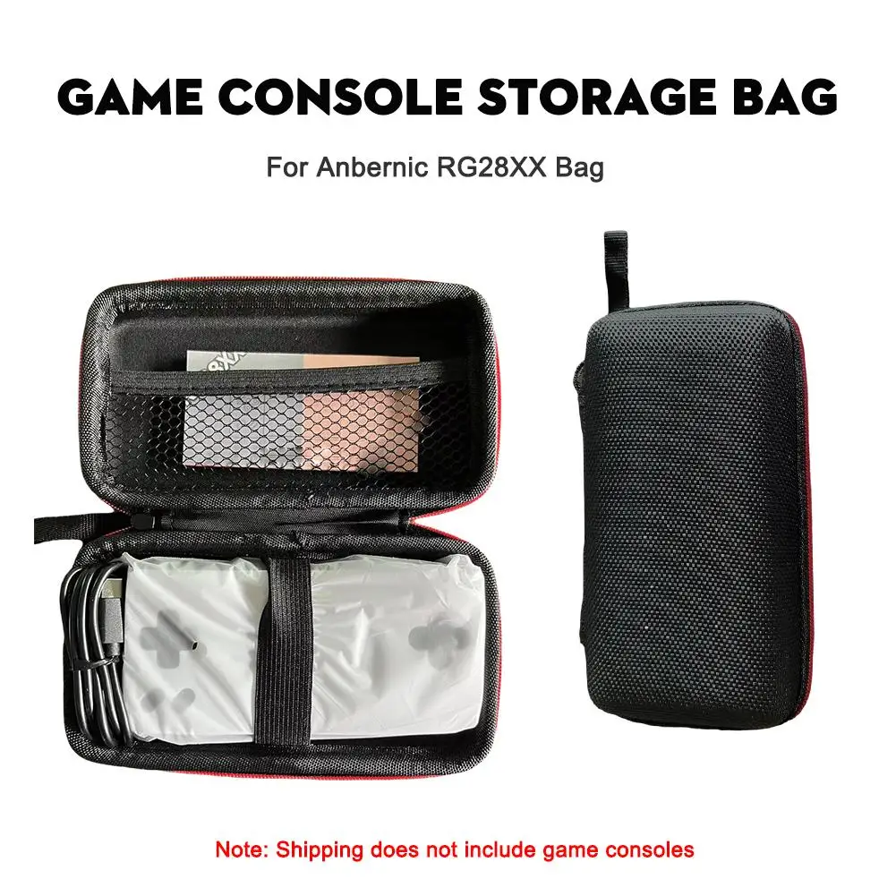 For Anbernic RG28XX EVA Hard Shell Portable Storage Shock-proof Bag Protective Bag Storage Gaming Bag Console Q1W1