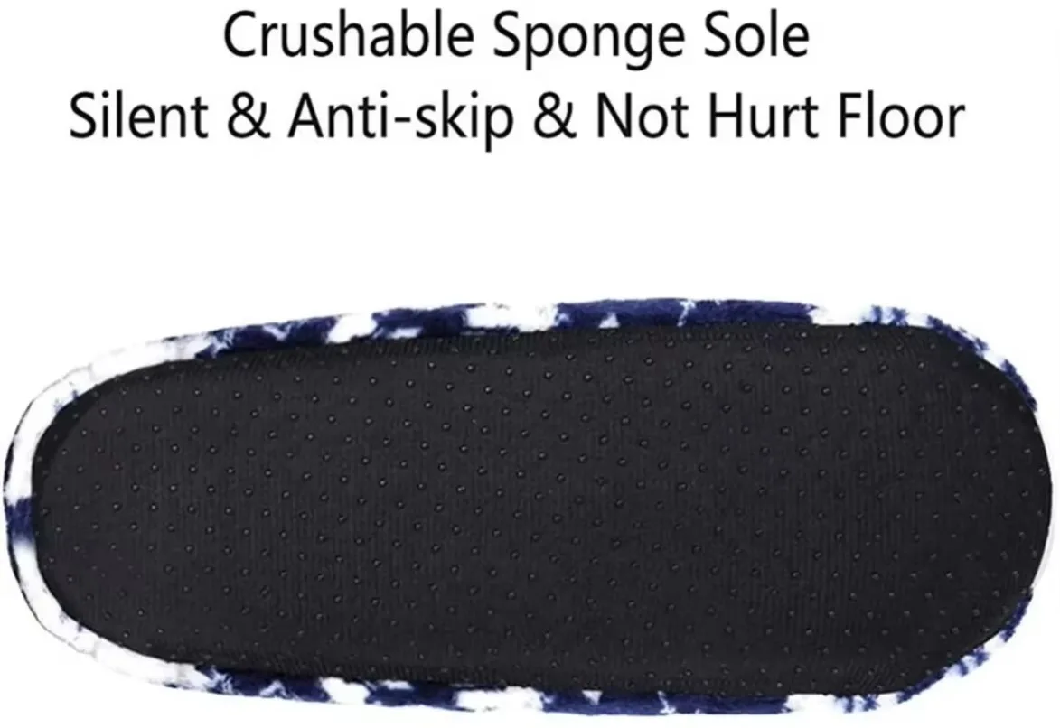 Slipper Womens Home House Fluffy Winter Warm Christmas Gift Elk Fur Contton Plush Grip Sole Female Indoor Room Shoes Boots Men - Image 6