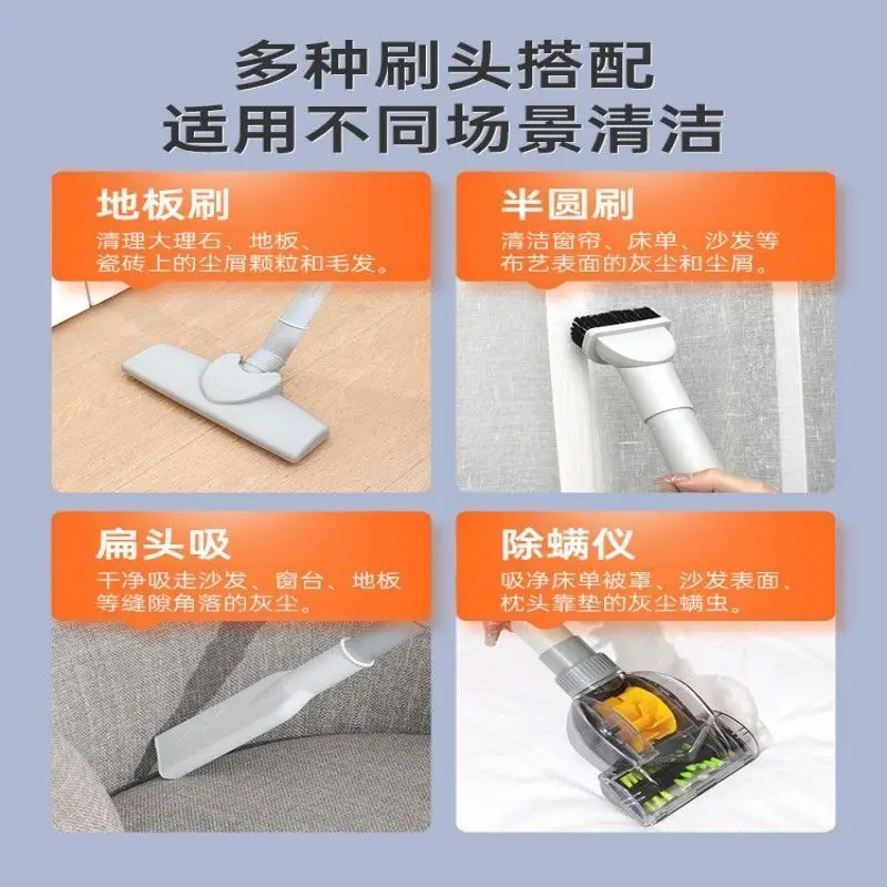 Vacuum cleaner household large suction small home version dry and wet dual-purpose wasteland cleaning industrial seam special