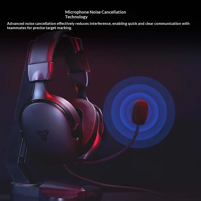 

FANTECH HG30 MH92, индивидуальные проводные игровые наушники, легкая музыкальная гарнитура с шумоподавлением для игрового офиса, ноутбука, подарочного ПК