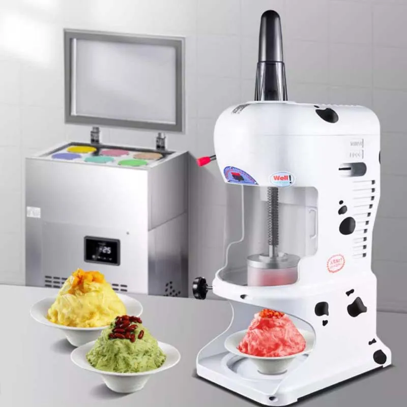 Industrial Grade Ice Blender Machines 350W 220V/110V Shaved Ice Machine Snowflake Ice Machine