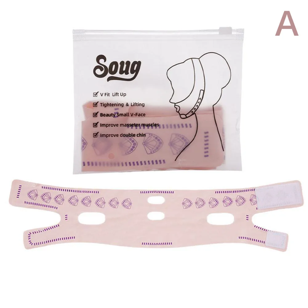 Single/Double Layer Chin Cheek Bandage V Shaper V LineLi Fting And Firming Falimming Device Facial Bandage Improve DoubChin Tool