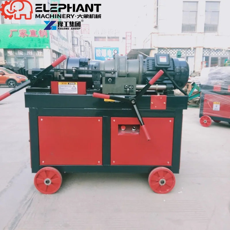 Pipe Thread Rolling Machine with Automatic Feeding, Pipe Thread Rolling Machine for Industrial Pipe Fabrication