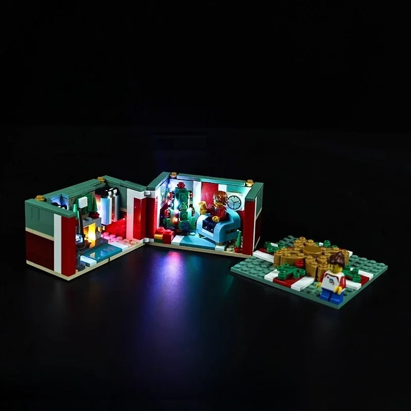 

LED Lighting Set Suitable for LEGO Bricks Toy Christmas Gift Box 40292 (Not Including Building Blocks)