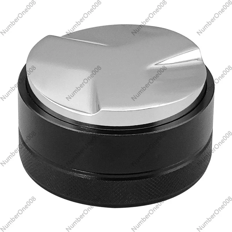304 Stainless Steel Three-blade Coffee Powder Dispenser 58 Adjustable Three-blade Powder Press Macaron Press Bottom Seat 5153mm