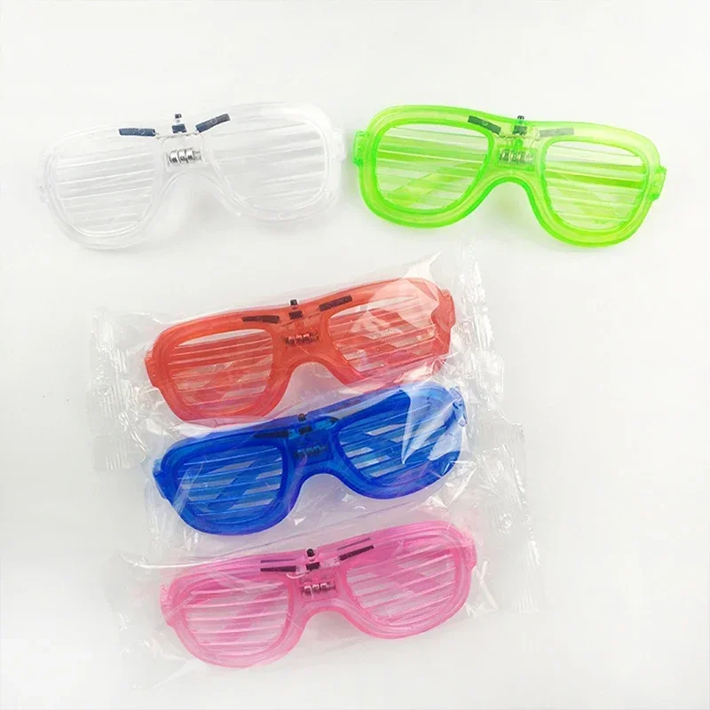 LED Glasses Light Up Glasses Shutter Shades Glow Sticks Glasses Led Party Sunglasses Adult Kids Birthday Neon Party Glow Toys - Image 5