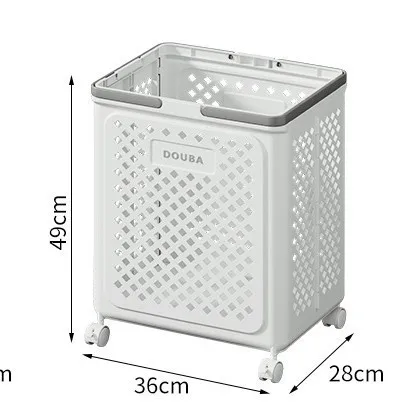 

Foldable large capacity dirty clothes basket, bathroom dirty clothes storage frame, household change clothes storage basket