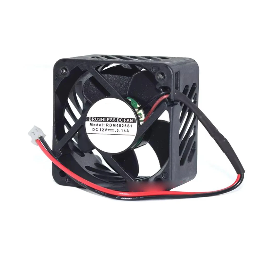 Fan RDM4025S1 DC12V 0.14A 40X40X25MM 2PIN 2Lines