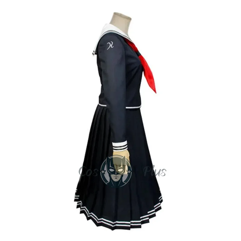 أزياء DokiDoki-R Game Danganronpa التأثيرية Fukawa Toko أزياء النساء للهالوين الأزرق Danganronpa: أزياء الخراب السعيدة التأثيرية #4