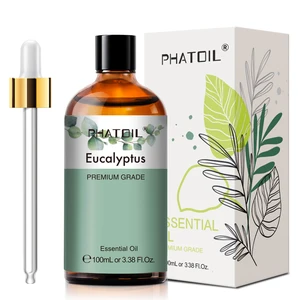PHATOL 100ML Eucalyptus Essential Oil Lavanda Vanilla Jasmine Lemon Bergamota Aroma Oil for Diffuser Aromatherapy Candle 11 Main Sales Essential Oil - №11